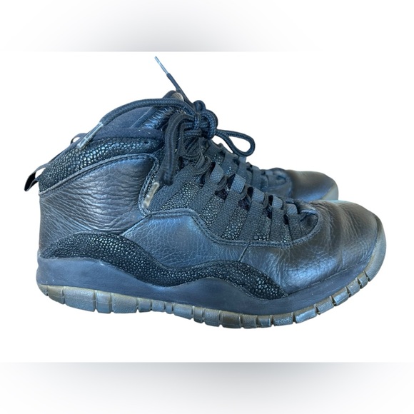 Air Jordan 10 Retro OVO Black Size 8 819955-030